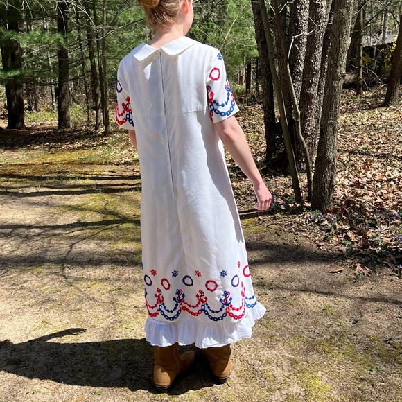 60s Sailor Maxi Dress - Picture 4 of 16